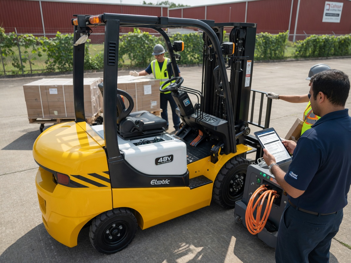 Electric Forklift Rental services