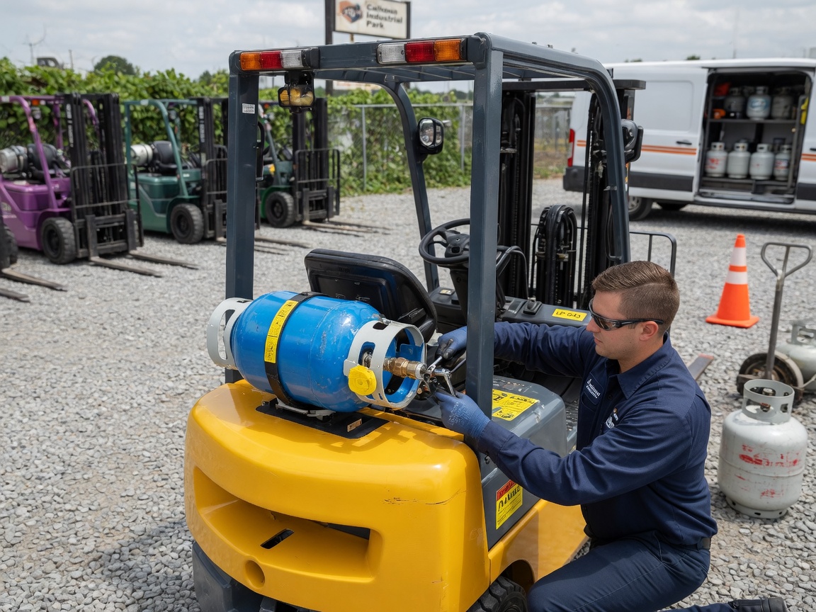 Propane Forklift Rental services